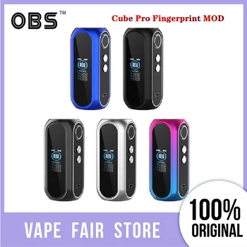

New Original OBS Cube Pro 80W Fingerprint VW MOD Built-in 3000mAh Battery Max Output Electronic Cigarette Vape Mod vs Aegis Hero