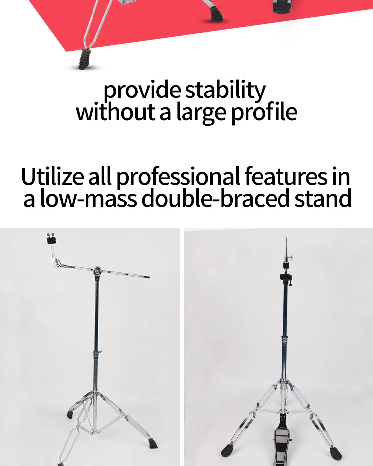 Средний вес с двойным креплением Hi-Hat Stand
