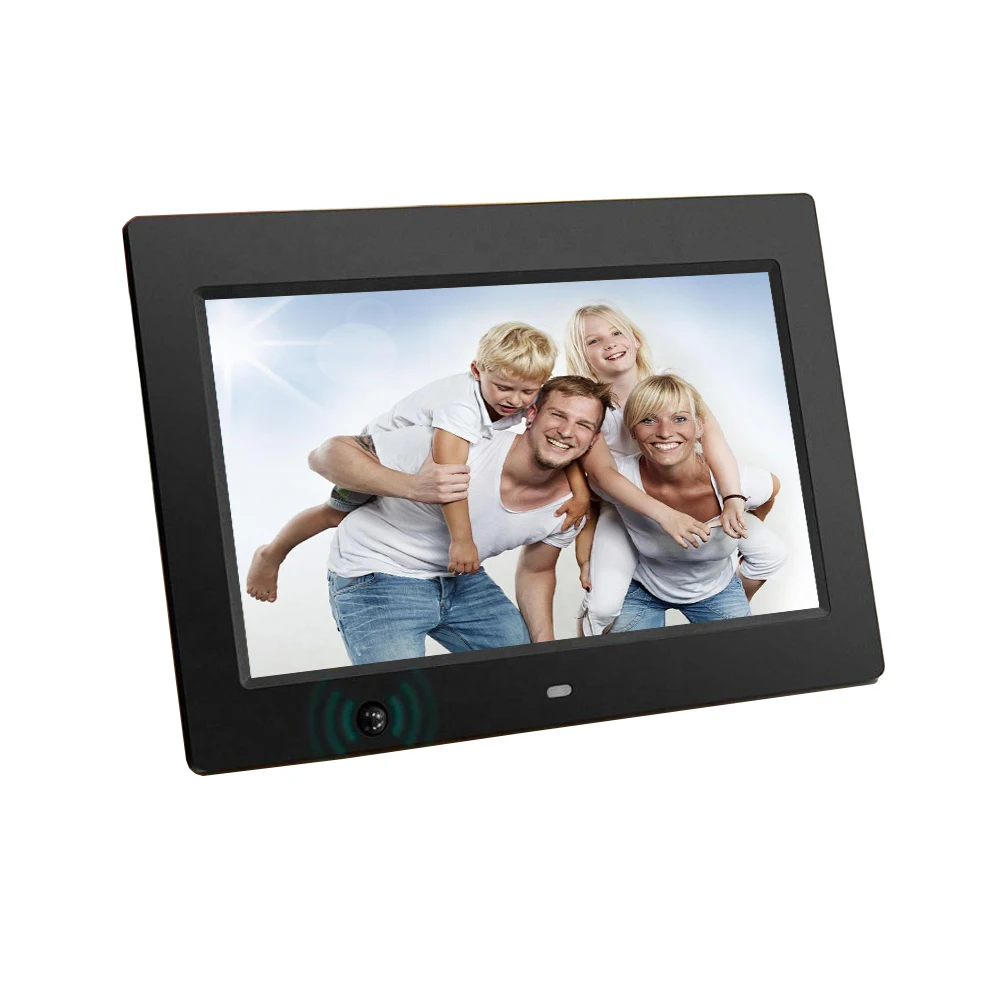 US $85.25 HD IPS screen 101 inch lcd electronic digital photo picture frame with motion sensor for store shelf display