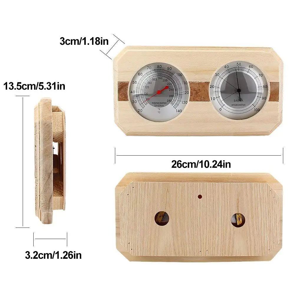 Термометр для сауны гигрометр двойной термометр с циферблатом гигрометр аксессуары для сауны#40