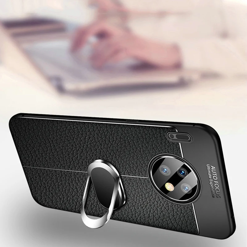 OceSap для huawei mate 30 Pro чехол Роскошный кожаный магнитный кольцевой кронштейн задняя крышка для huawei mate 30 Pro mate 30 Чехол Coque
