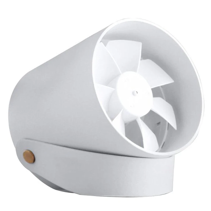 

XMX-Xiaomi Youpin USB Mini Fan VH Portable Fans Ultra Quiet Smart Press Summer Cooler Double Leaf Desktop Fan