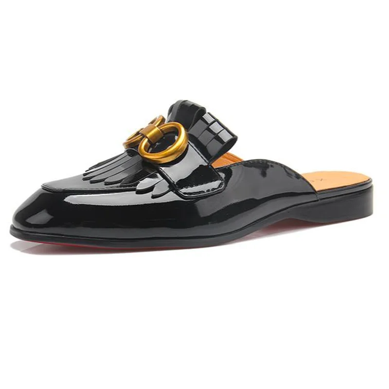 Zapatos De piel sintética para Hombre, calzado informal De alta calidad, diseño Retro, ligeros, sin cordones, elegante, AG014