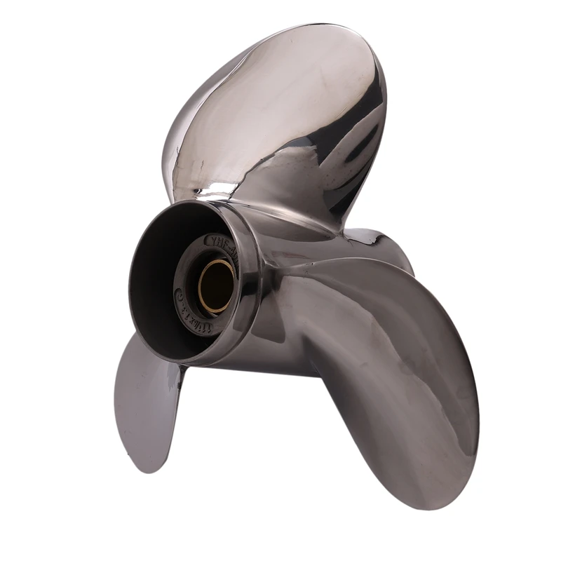 New11 1/8X13-G Пропеллер из нержавеющей стали для Yamaha 40Hp 50Hp Подвесной мотор 11 1/8X13-G