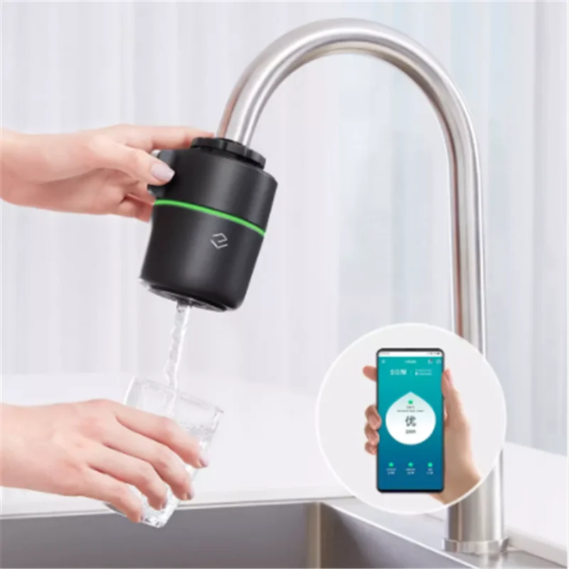 XIAOMI Yimu Smart Water Purifier Filter Faucet Black Multi-Chip Intelligent Monitoring Quality for Kitchen Bathroom Home | Электроника