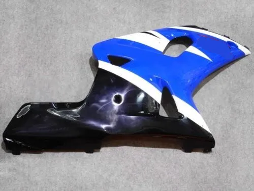 Комплект обтекателей ABS для GSXR600 750 K1 01 02 03 GSXR 600 2001 2002 2003 белый синий комплект +