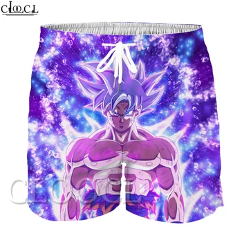 

CLOOCL Anime Dragon Ball Z Goku Children's Fashion Short Pant 3D Print Casual Boy Korean Version of Summer New Wild