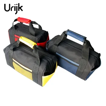

Urijk 12" Double Thickened Tool Bag Multi-function Tool Kit Repair Set Oxford Cloth Wear-resistant Waterproof Handheld Tool Bag