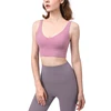 Vnazvnasi-sujetadores deportivos de Yoga para mujer, Top de realce de secado rápido, camisetas de Fitness suaves y transpirables, camiseta de tanque de ropa deportiva para exteriores, novedad ► Foto 3/6