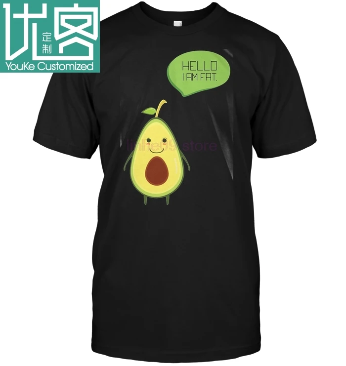 

2019 Brand Hello I Am Fat t-shirt
