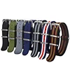 18mm 20mm 22mm Army Sports Nato Strap Fabric Nylon Watchband Buckle Belt for 007 James Bond Watch Bands Colorful Rainbow ► Photo 1/6