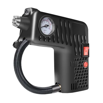 

Portable Universal Mini Electric Air Compressor Multifunctional Tire Car Black Air Pump