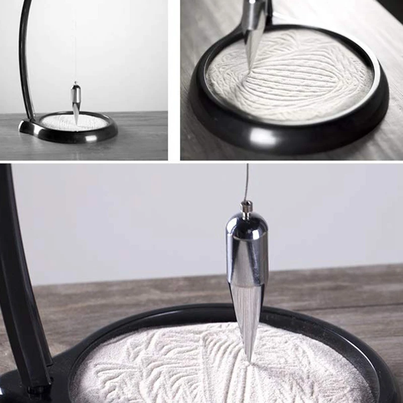 Gravity Sand Pendulum Table Sand Table Painting Decoration Creative Home Decoration Living Room Bedroom Office Decoration Craft