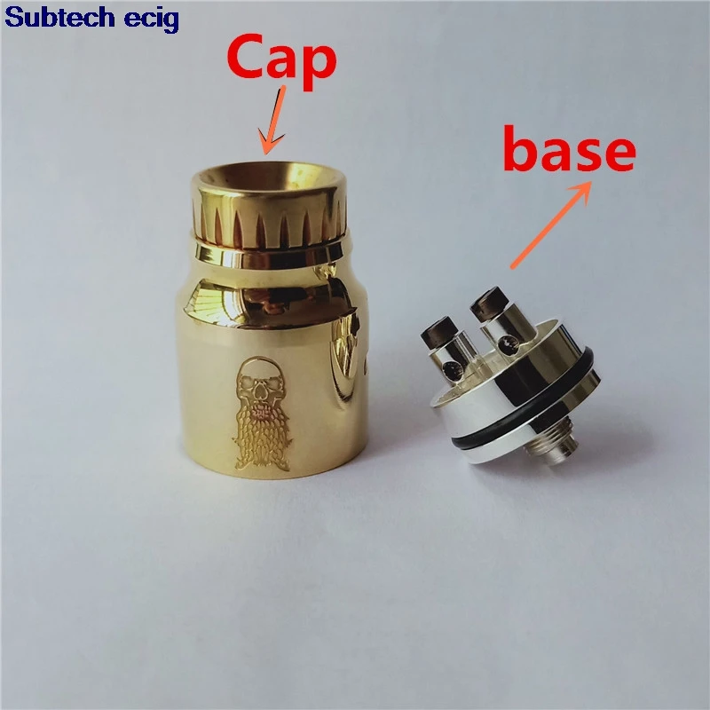 Complyfe боевой колпачок s база RDA череп Comp Lyfe AV пригодный для Vape основание колоды