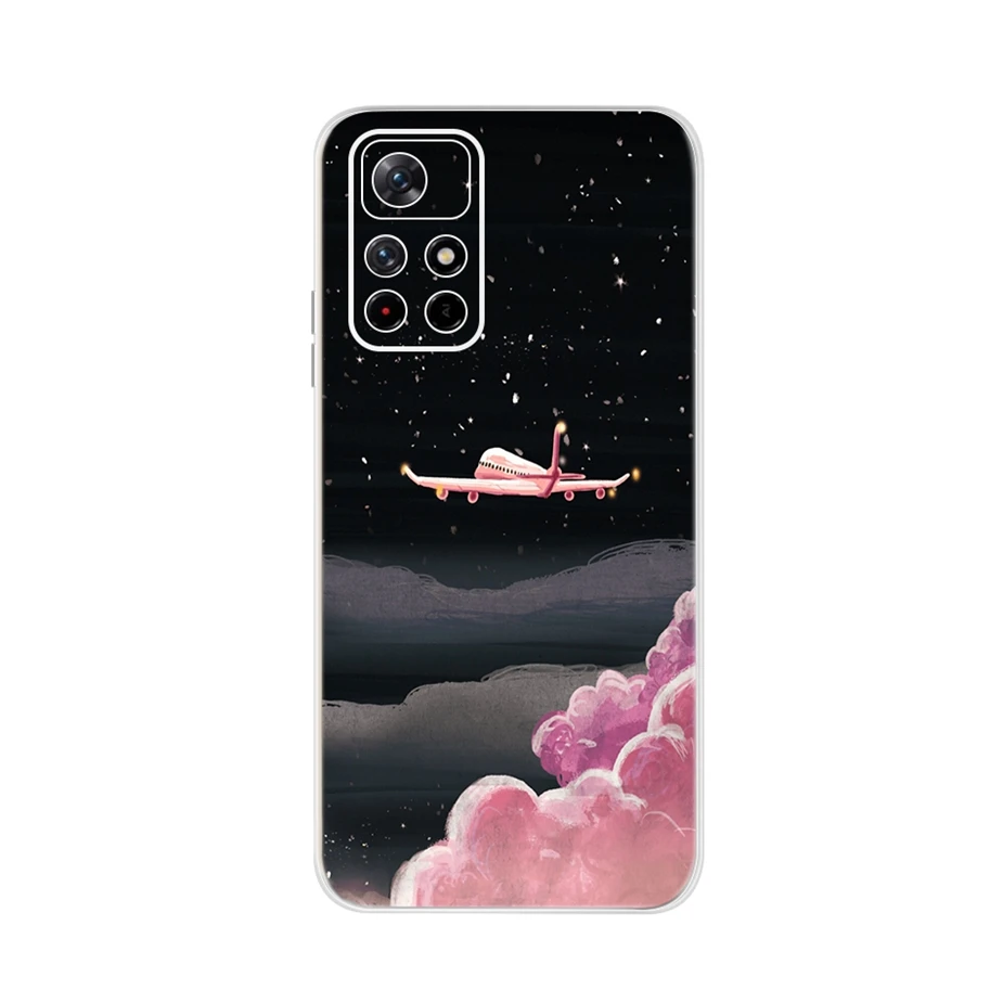 For Xiaomi Poco X4 Pro 5G NFC Case Cute Cat Butterfly Soft Silicone Shell For Xiaomi PocoX4 NFC Poco M4 Pro 5G Case Fundas Coque best waterproof phone pouch