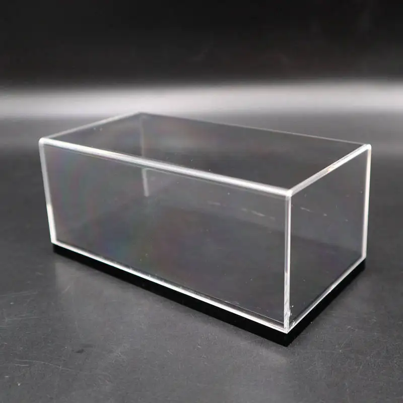 Details about   2 Set Transparent Acrylic Display Box Dustproof Protector Show Case L/S 