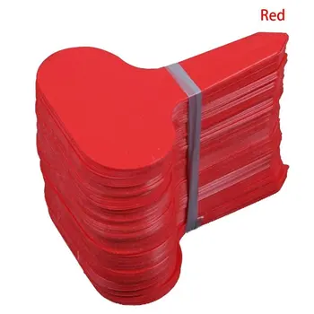 

100Pcs Flower Label Nursery Thick Tag Markers for Plants Garden Decoration Plastic T-type Garden Tags Ornaments Plant