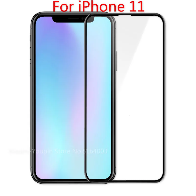 aspicture Xiaomi iPhone полное покрытие 3D закаленная пленка полное покрытие прочный+ устойчивый к царапинам Xiomi 3D закаленная пленка для iPhone11 - Цвет: aspicture