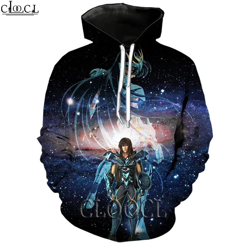 

CLOOCL Newest Anime The Knights of The Zodiac Saint Seiya Casual Hoodies Streetwear 3D Print Men Women Hoody Fashion Tops