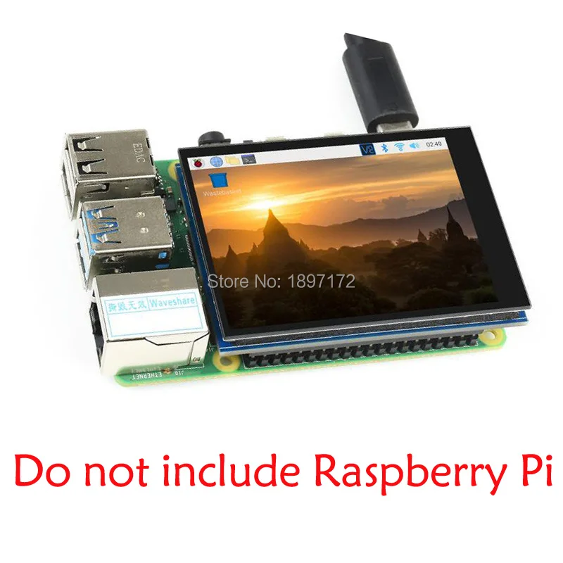 Tela Lcd com Capacidade de Toque Raspberry pi 2.8 Polegadas Dpi 480×640 60fps Melhor Tela de Lcd de 3.5 Polegadas