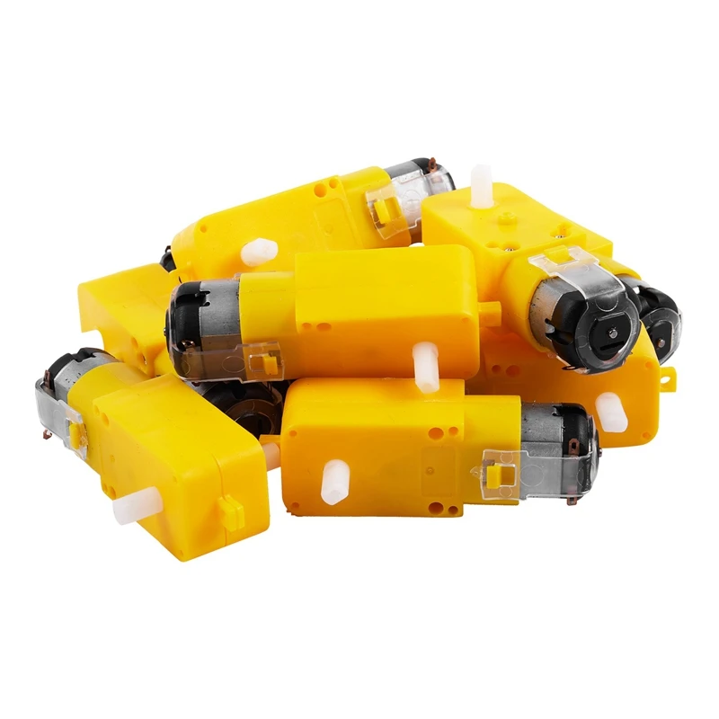 

10 Piece Smart Car Tt Motor Launch Smart Car Gear Motor For Arduino