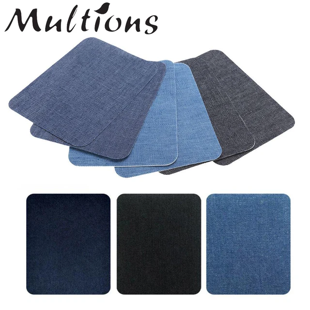 10Pcs Iron-on Patches Denim Shirt Elbow Knee Patch Repair Pants Clothing Stickers Patches DIY Clothes Apparel Sewing Fabric 1