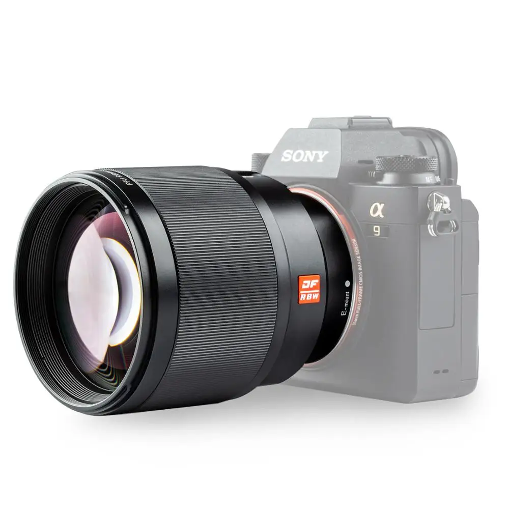 VILTROX 85 мм f1.8 STM Автофокус Объектив с фиксированным фокусом F1.8 полноразмерный