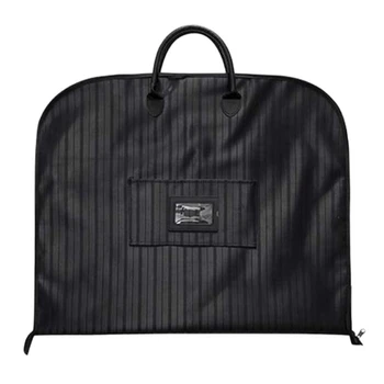 

Travel Bags for Suits Black Oxford Garment Bag with Handle Business Men Travel Handbags Weekend Clothes Bags