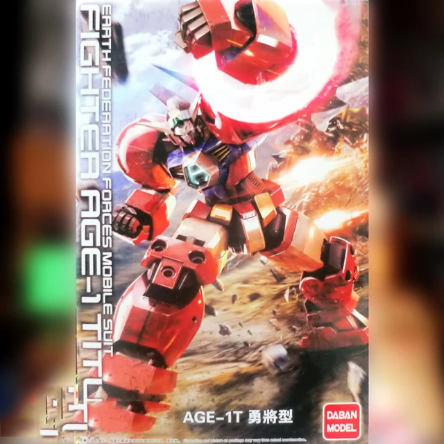 Daban Model 1 100 Mg 6611 Red Gundam Age 1 Titus Brave Type Titus Spot Action Figure Kids Assembling Model Toys Gifts Aliexpress