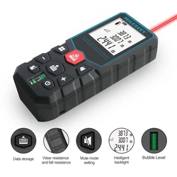 Mileseey Laser Distance Meter - Advanced Electronic Digital Tape Rangefinder and Measuring Tool - 100m (X5)