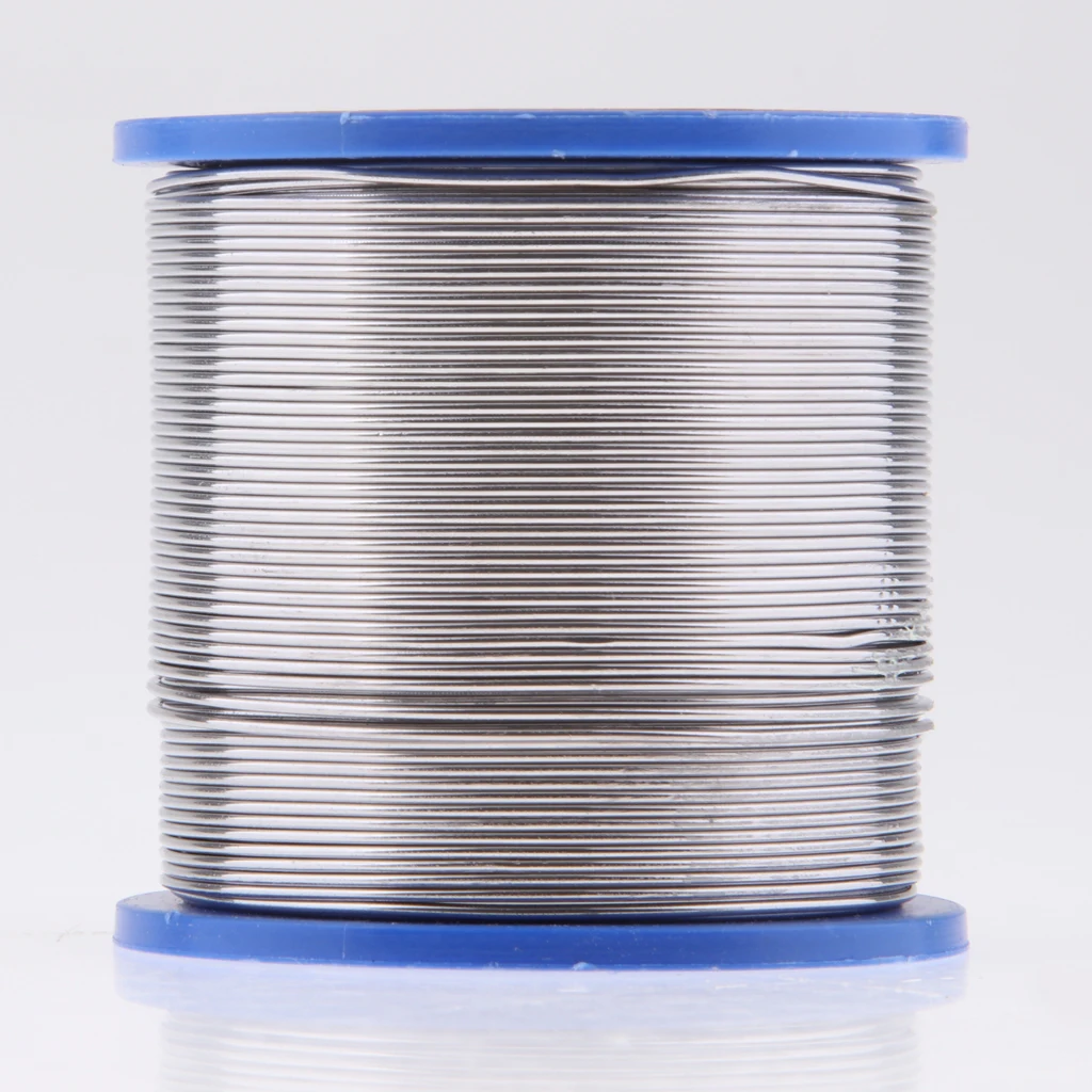 500g Tin Lead Solder Wire Rosin Core 2% Flux Iron Welding Tool 0.8mm Diameter For Electrical and Electronics Soldering Wire Roll