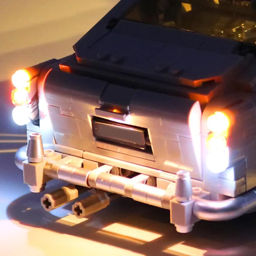 Светильник кой для 10262 Aston Martin DB5 Джеймс Бонд светильник ящиеся Кирпичи