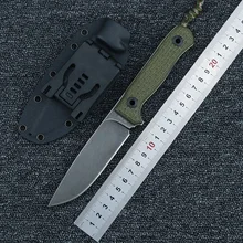 LEMIFSHE нож Niolox лезвие G10 Ручка k оболочка Открытый Кемпинг деревообрабатывающий сад многофункциональные охотничьи инструменты