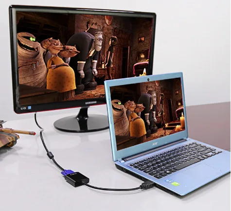 400 шт. HDMI в VGA адаптер мужской в Famale конвертер для PS4 1080P HDMI-VGA с видео аудио кабель Jack HDMI VGA для ПК ТВ коробка