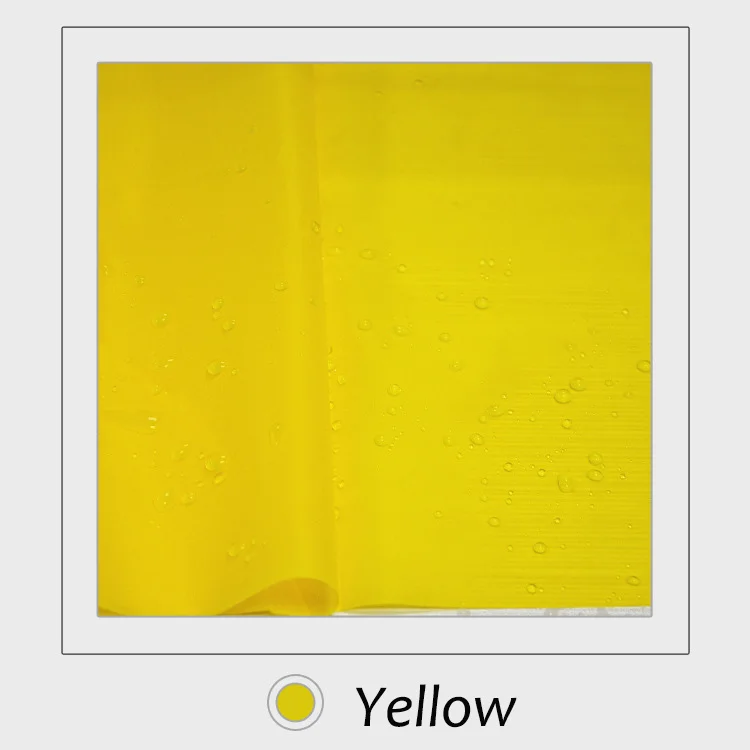 Yellow 50 см* 150 см полиэстер водонепроницаемый прочная ткань PU покрытие для зонта кайт овсянка одежды ручной работы DIY - Цвет: Yellow