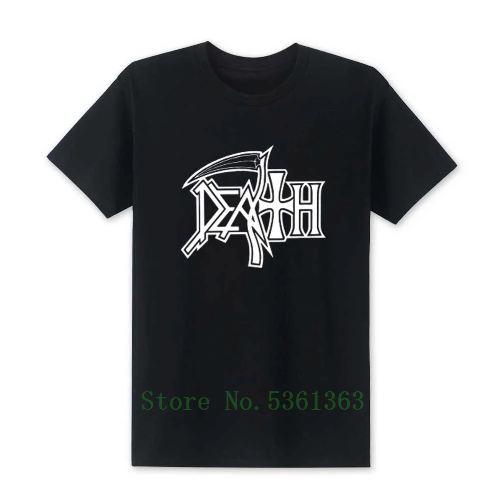 New 2019 DEATH t shirt ROCK BAND HEAVY METAL Men casual High Quality Round Neck T shirts short sleeve Mans Cotton Top Tee S-5XL |