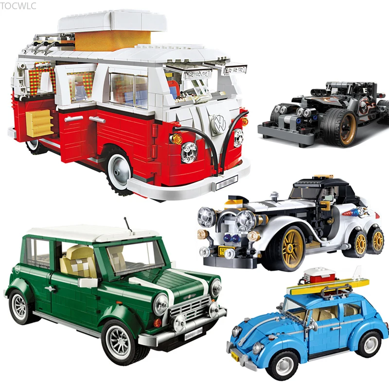 

Building Blocks 10252 1167Pcs Creator Series VW Vehicle Classic Retro Model Assembly Technic Racing Car Model Block Toys Gifts