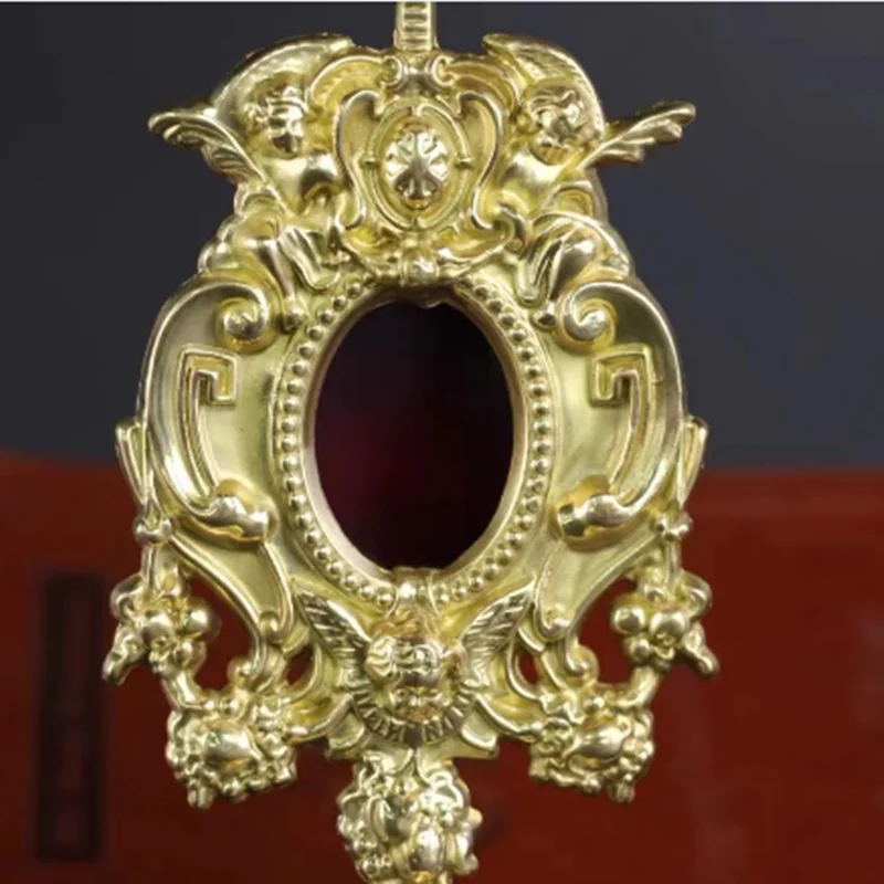 Holy Reliquary Religious Holy Box Catholic Monstrance Cross Angel Christian Souvenir Church Supplies