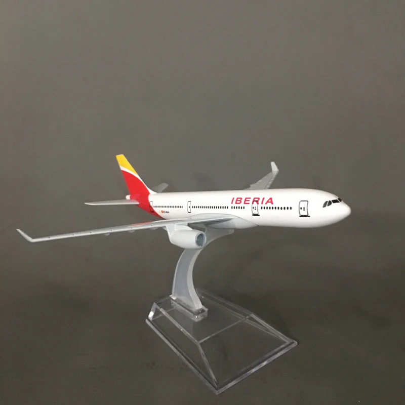 JASON TUTU Испания Iberia Airways A330 модель самолета Модель аэроплана самолет литая под давлением металлическая модели самолетов 16 см 1:400 самолет