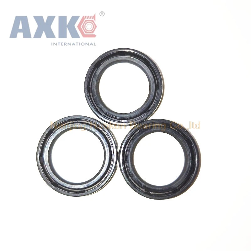 AXK 20x25x7 20x26x 4/5 Нитриловая Резина черная NBR пружина Двойные Губы TC кольцо прокладка