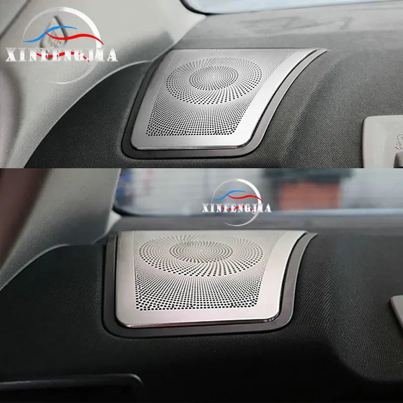 Для BMW 5 Series F10 11 16 & 7 F01 F02 10 15 2 шт. Стальная Задняя панель динамика обшивка|Лепнина