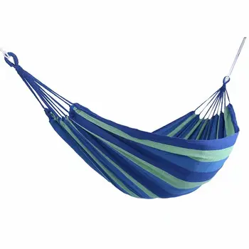 

190x80cm hammock Outdoor anti-rollover thick canvas hammock Student indoor dormitory bedroom swing Adult sleeping chair