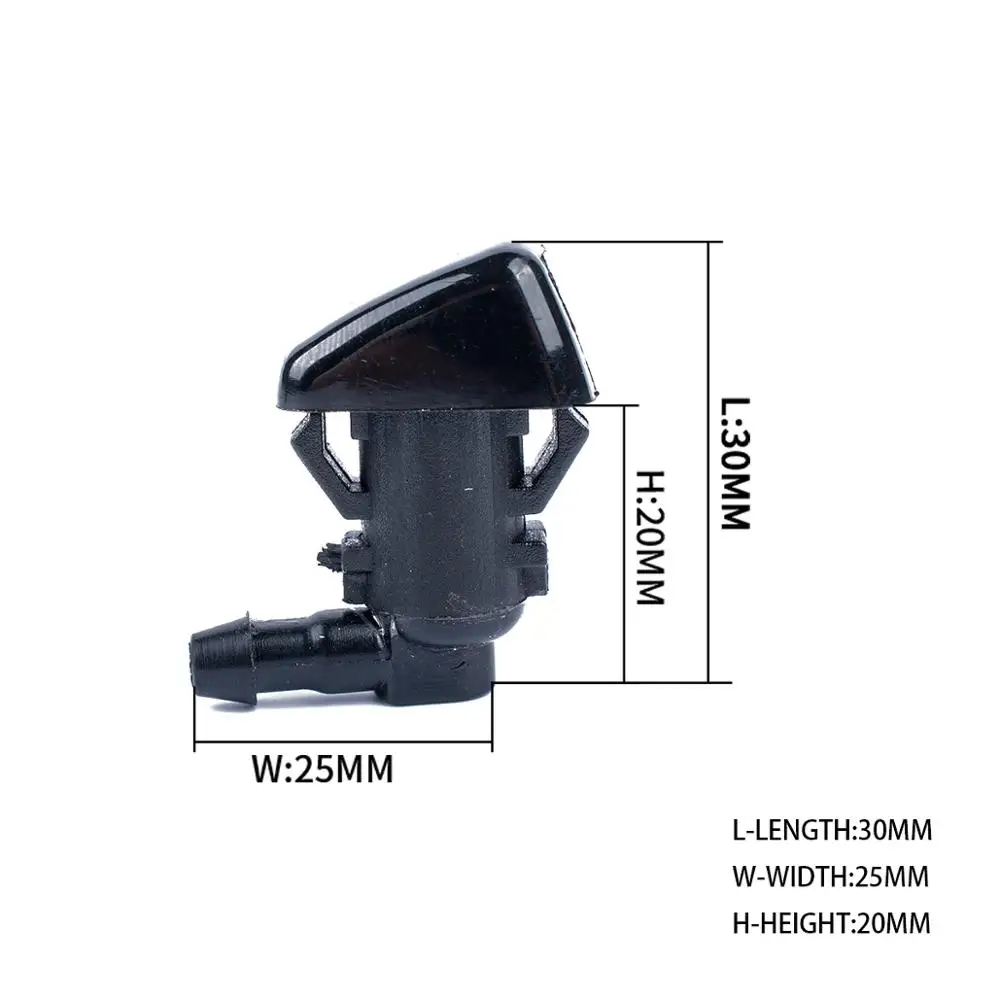 2 шт. разбрызгиватель ветрового стекла очиститель насадка капот спринклер для JEEP GRAND CHEROKEE MITSUBISHI GALANT OE: 68260443AA