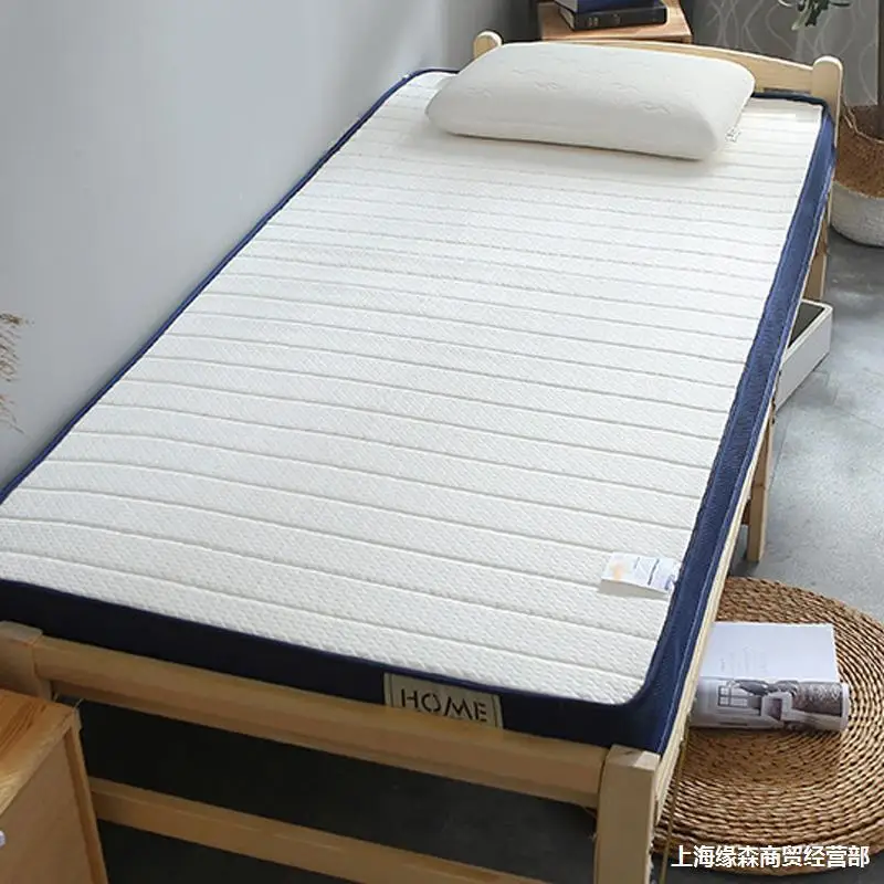 natural Thai latex mattress 9cm and 5cm Single double size Memory foam filling stereoscopic