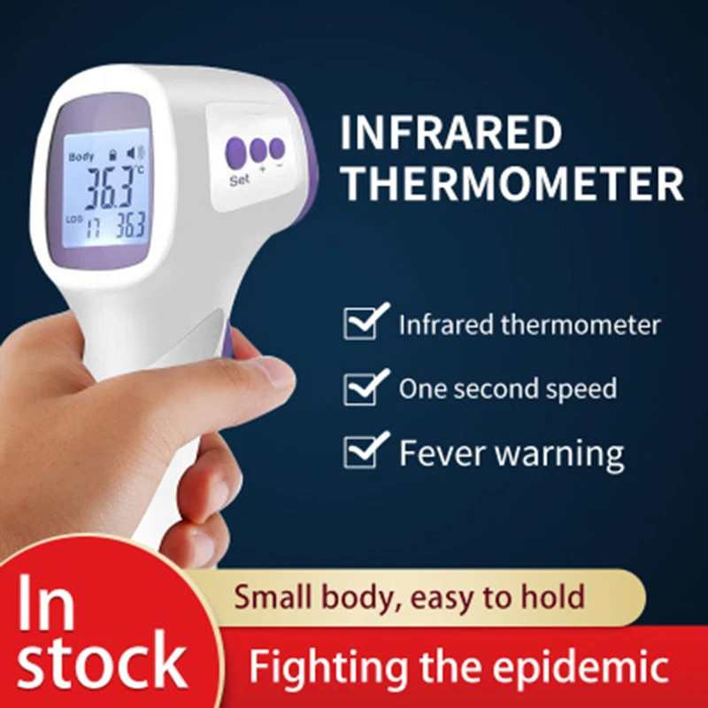

Baby Adult Forehead Infrared Digital Thermometer Frontal Non-contact Handheld Infrared Portable Multifunction Body Thermometer