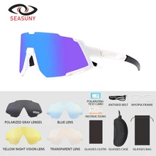 

Cycling Eyewear Myopia Frame Polarized Sunglasses Outdoor Sport Goggles Womens Mens Road Cycling Glasses Mountain Bike Eyewear