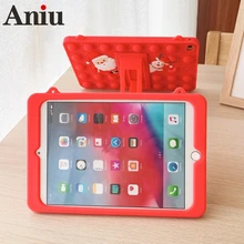 

Christmas Gift Push It Bubble Silicone Cover Case for iPad Mini 6 5 Air 2 3 4 10.5 10.9 10.2 2019 2020 Pro 11 2021 2018 9.7 2017