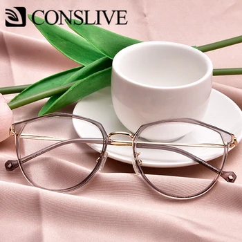 

Transparent Glasses Frames for Women Optical Glasses with Lenses Korea Style Myopia Eyeglasses Women 90064