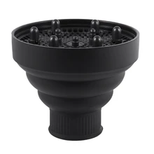 Лучшие предложения Модный фен для волос Диффузор крышка складной фен для волос вытяжка воздуходувка Парикмахерская кудрявый Стайлинг, уход за волосами