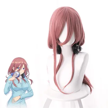 

Gotoubun no Hanayome Miku Nakano Cosplay Wigs 60cm Long Perucas Cosplay Wig Hair Halloween Party Props Wig